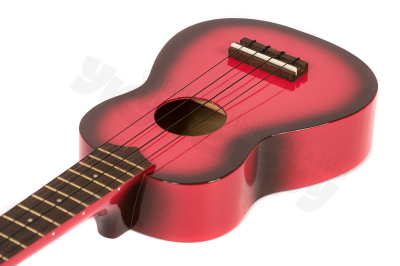 Укулеле Сопрано Baton Rouge UR1-S-MRB RED